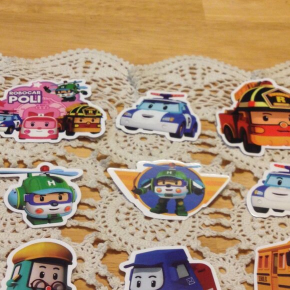 Kid's car stickers bundle, Poli - Picture 3 of 4